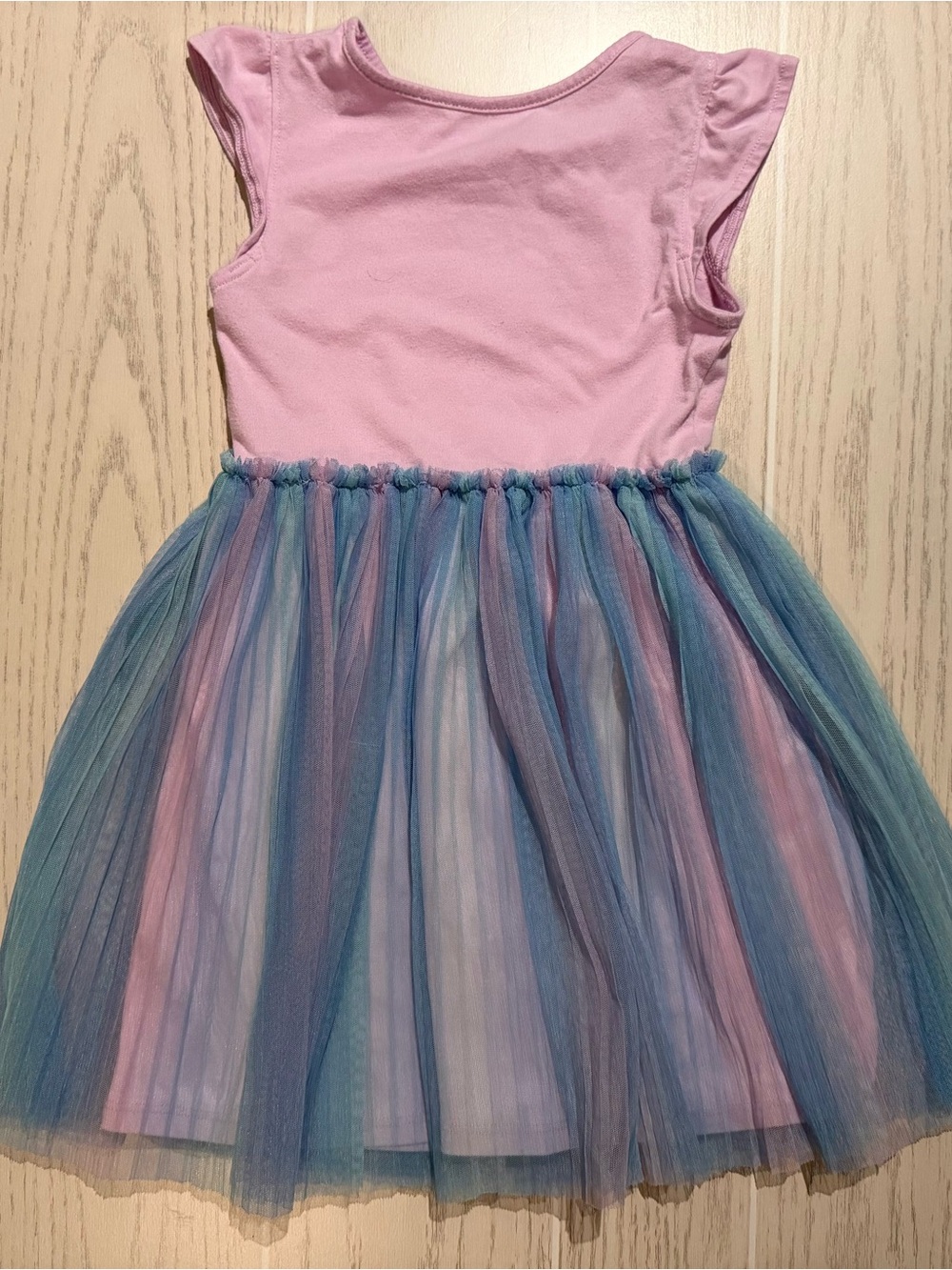 Disney Jumping Beans Ariel Tulle Tutu Dress Girls Size 4 Lavender Princess - Picture 8 of 9